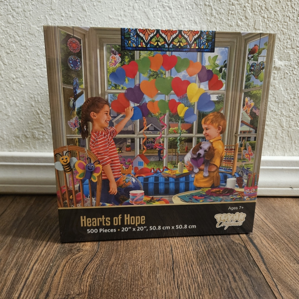 Hearts of Hope 500-Piece Puzzle